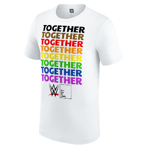WWE[Together Pride]특별판 티셔츠