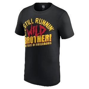 헐크 호건[40 Years Still Runnin&#039; Wild]WWE 레전드 티셔츠