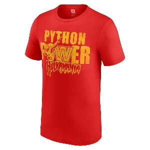 헐크 호건[40 Years Python Power]WWE 레전드 티셔츠