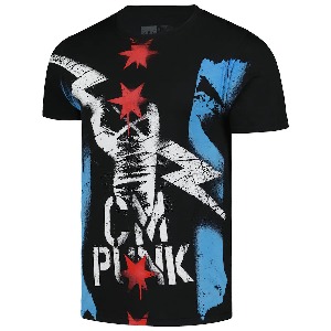 CM 펑크[Allover Print]WWE 특별판 티셔츠