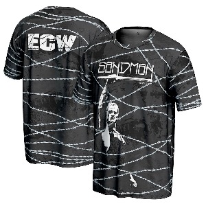 샌드맨[Barbed Wire]WWE 프로스피어 티셔츠