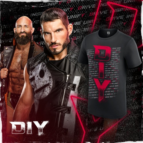 DIY[Drive, Inspire, Unify]WWE 정품 티셔츠 (11월 16일)