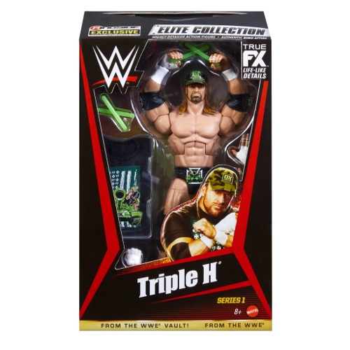 트리플 H[WWE 엘리트 링사이드 한정판 시리즈#1]액션 피규어 (6월)