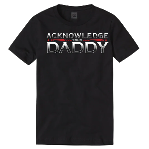 로만 레인즈[Acknowledge Your Daddy]정품 티셔츠 (9월 2일)