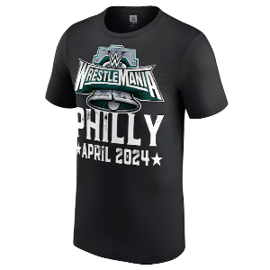 WWE 레슬매니아 40[Philly]특별판 티셔츠 (9월 9일)