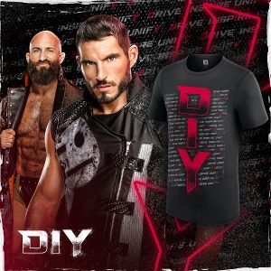 DIY[Drive, Inspire, Unify]WWE 정품 티셔츠