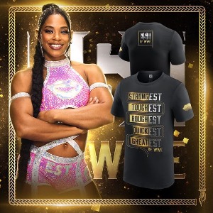 비앙카 벨에어[Golden EST]WWE 정품 티셔츠