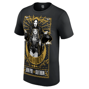아일라 던/알바 파이어[Bless The Wicked]WWE 정품 티셔츠