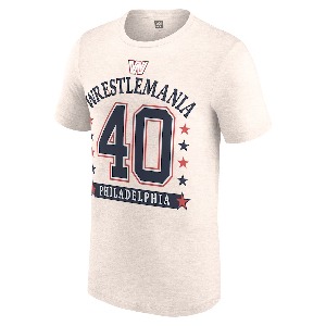 레슬매니아40[Philadelphia]WWE 특별판 티셔츠 (4월 6일)