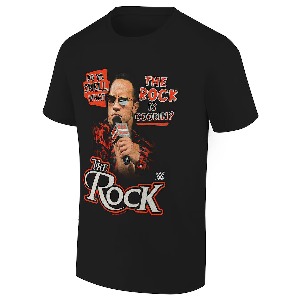 더 락[Do Ya Smell What The Rock Is Cookin?]WWE 레전드 티셔츠